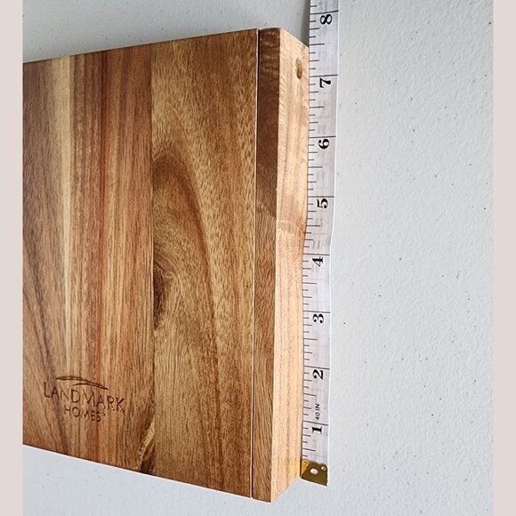 NEW La Cuisine Acacia Wood Cheese Board with Serving Set - Picture 8 of 9